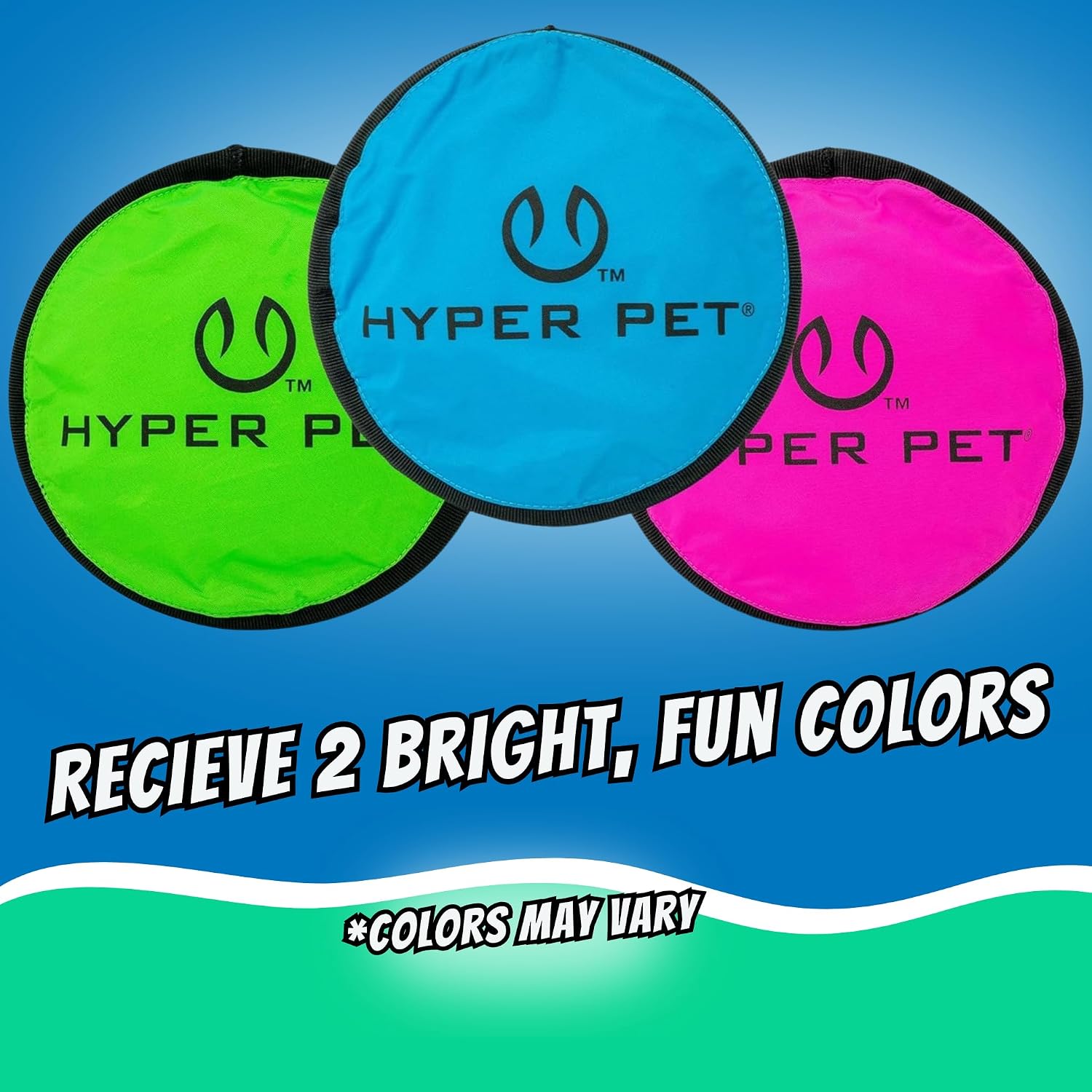 Hyper Pet Flippy Flopper Flying Disc - Hình 2