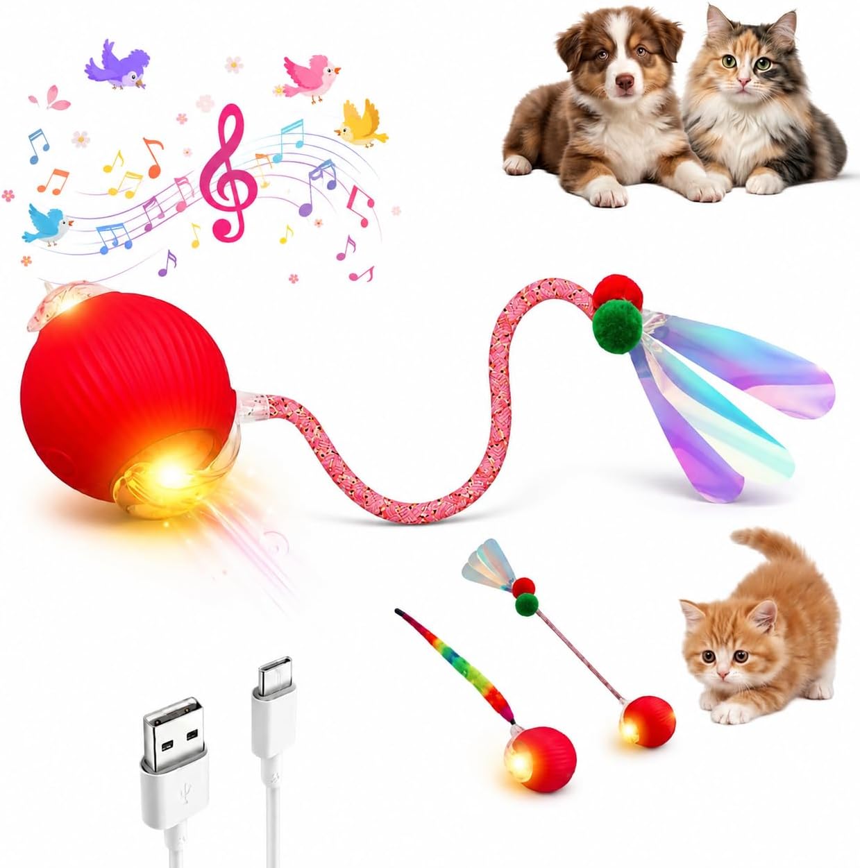 Smart Interactive Pet Ball Toy