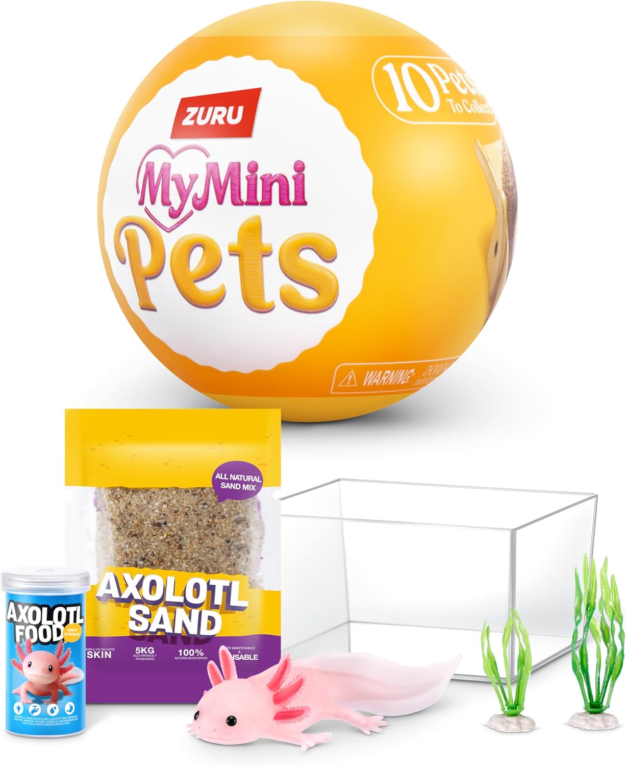 ZURU My Mini Pets Axolotl Playset