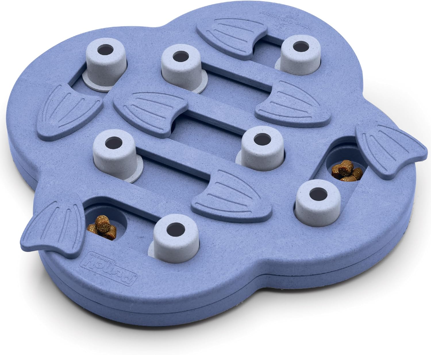 PetPals Blue Interactive Dog Puzzle Toy - Mental Stimulation Treat